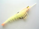 145mm Zerek Live Cherabin Pre Rigged Lumo Eyes Fishing Lure with Bonus Jig Head