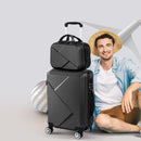 Slimbridge 2Pcs Luggage Suitcase Trolley Set Travel TSA Lock Storage Hard Case