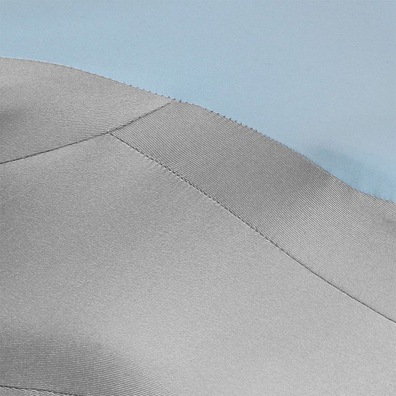 Dreamz Contour Memory Foam Pillow Cervical Neck Shoulder Pain Relief Blue