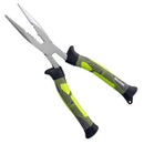 Mustad 8 Inch Stainless Steel Straight Nose Fishing Pliers