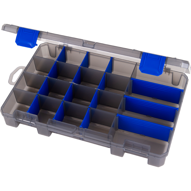 Flambeau 4004 20 Compartment Tuff Tainer Fishing Tackle Tray with Zerust
