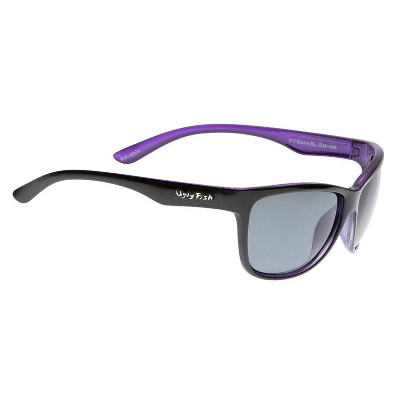 Ugly Fish PT6544 Polarised Black Frame/Smoke Lens Women's Lifestyle Sunglasses