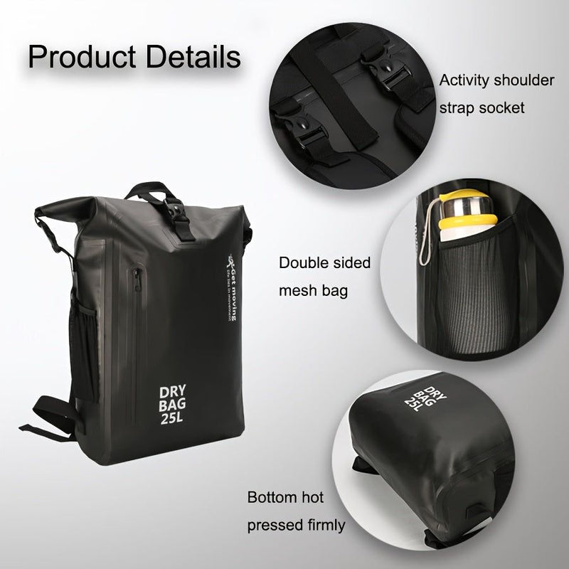 Waterproof PVC Backpack for Travel & Camping
