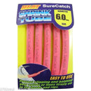 1 Packet of Red SureCatch Fishing Heat Shrink Tube - Wire Cable Sleeve Tubing