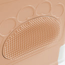 Pawz Foldable Cat Litter Box Tray Enclosed Kitty Toilet Hood Hair Grooming Pink