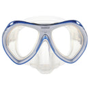 Mirage Crystal Junior Gold Series Kids Silicone Snorkelling Mask (Blue)