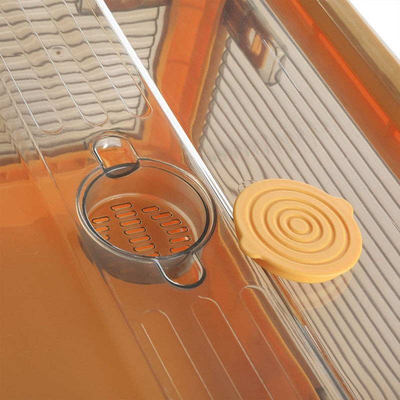 Storage Organiser Large Box Stackable Containers 5 Side Open Foldable Wheels