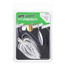 Bite Science 3/8oz PTX Spinnerbait Lure - White