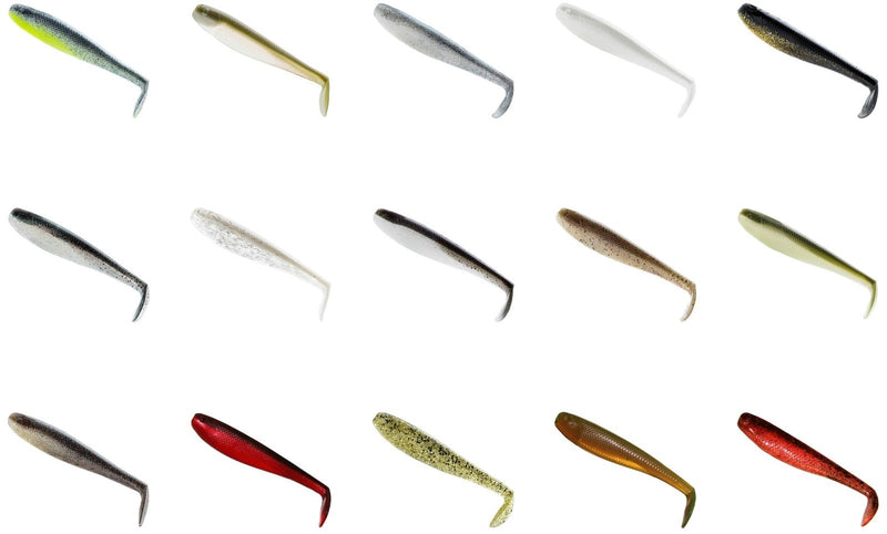 Zman 4 Inch SwimmerZ Soft Plastic Lures - 4 Pack of Z Man Soft Plastic Lures