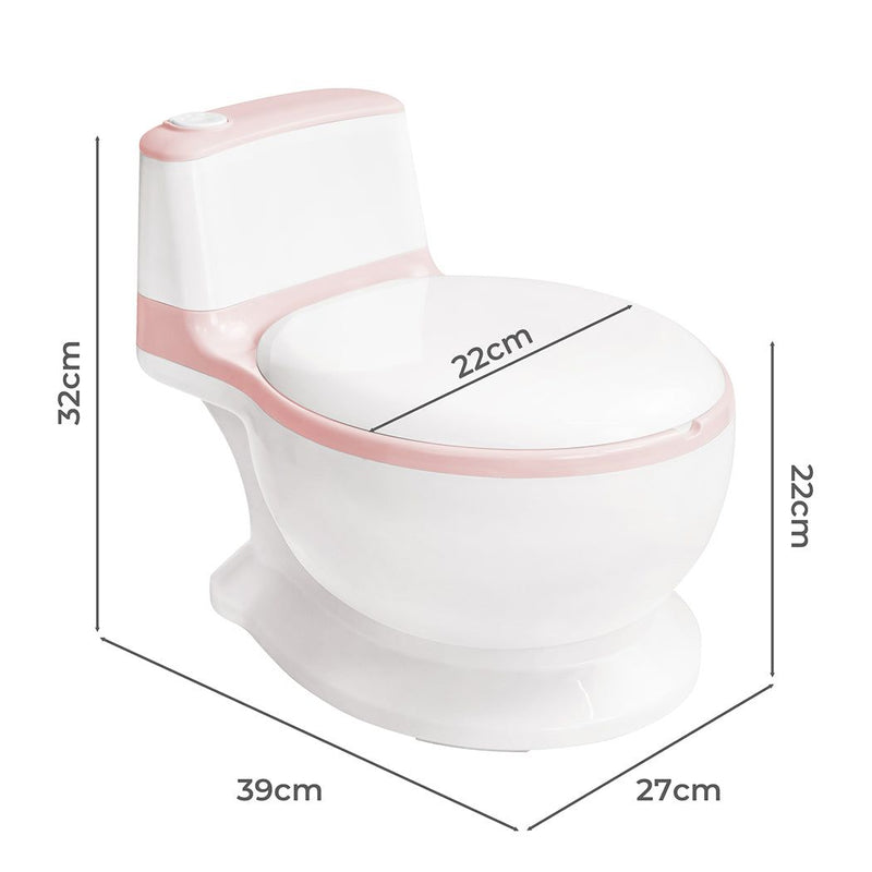 Bopeep Potty Training Seat Kids Safety Toilet Trainer Toddler Non-Slip Pink