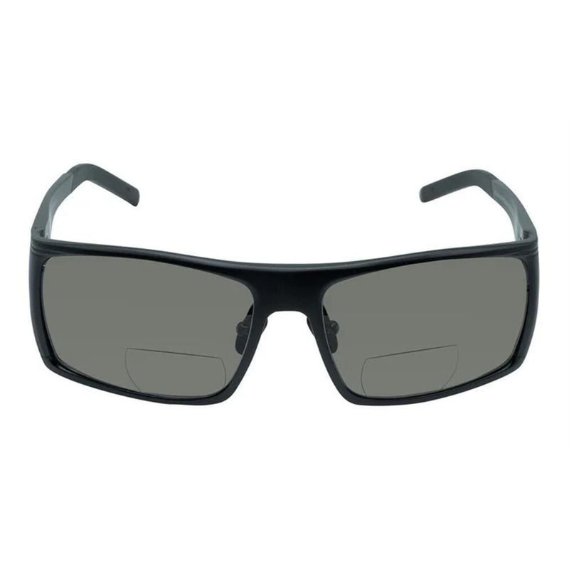 Ugly Fish Blizzard PN24040 +2.50 Bifocal Black Frame/Smoke Lens Sunglasses