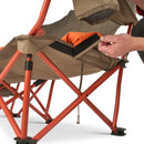 KELTY Low Loveseat Nest Camping Chair - Bungee Cord/Beluga (Lounge Seat)