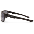 North Beach Pearleye Matte Black/Silver Mirror Polarised Unisex Sunglasses
