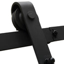 2m Antique Classic Style Single Sliding Barn Door Hardware Track Roller Kit