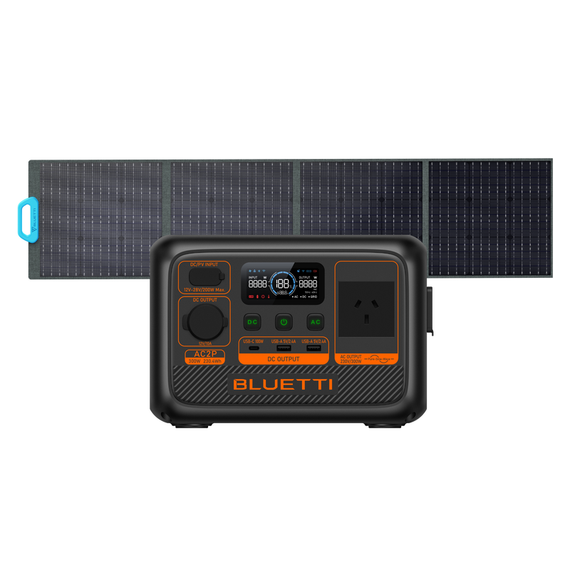 BLUETTI AC2P Portable Power Station | 300W 230.4Wh