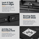San Hima Lightweight 2X 1300MM 4WD Rear Drawer Vehicle Storage Lockable
