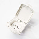 Clipsal (New) White External 10AMP Power Outlet