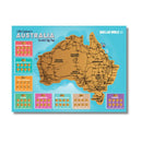 Little Explorers Australia - Scratch Off Map