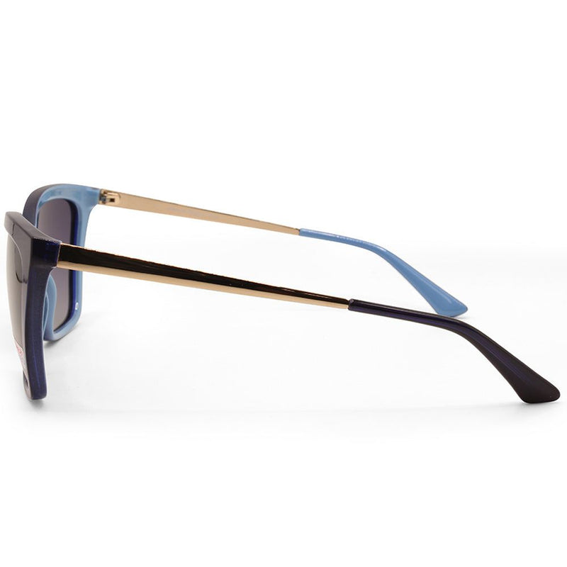 North Beach Teehani Royal/Grey Gradient Womens Polarised Sunglasses 70703