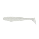 6 Pack of 3.5in Duo Realis BooStar Wake Soft Plastic Swimbait Lures-White Pearl