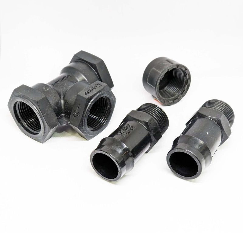 BR Plastics 43L Modular Water Tank - With Fittings Two