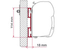 Fiamma F45 S Adapter D 98655-021 - Suit Fiamma F45 S Awnings