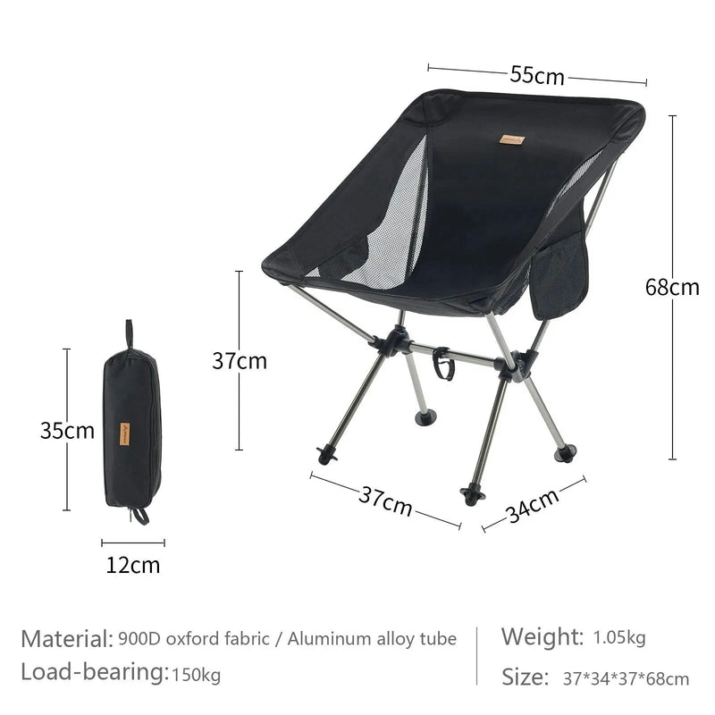 Folding Chair Ultralight Detachable Portable