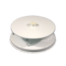 Hodges White Rotary Vent - Metal