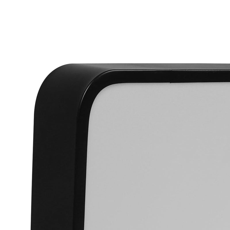 Emitto Ultra-Thin 5cm LED Ceiling Down Light Surface Mount Living Room Black 18W