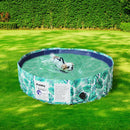 Pawz 80cm Pet Dog Swimming Pool Cat Portable Bath Tub Cat Shower Washing Folding