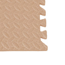 Bopeep EVA Foam Kids Play Mat Floor Kid Crawling Interlocking Home Beige 60x60