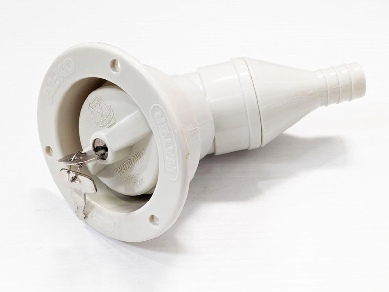 Hume Water Filler With Key Lock White