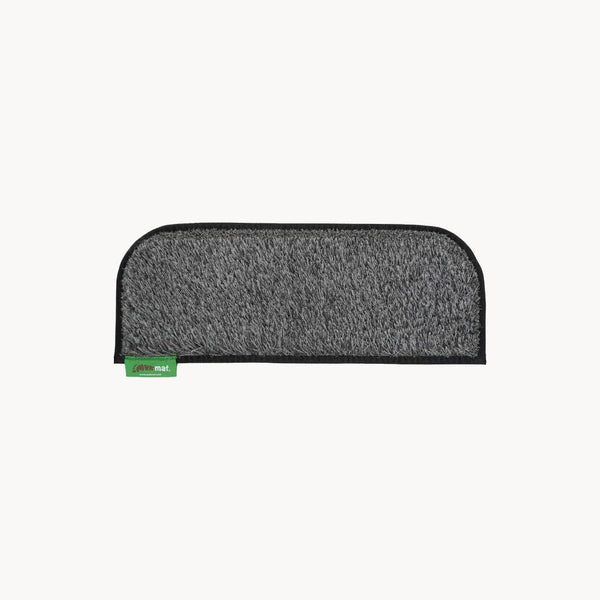 MUK MAT ROUNDED STEP DARK GREY  LGE 60CMX23CM