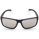 Dirty Dog Blast XL Satin Blue-Grey/Flash Mirror Polarised Men's Sunglasses