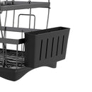Toque Dish Drying Rack 3 Tier Plate Cup Drainer Cutlery Holder Kitchen Organizer