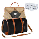 Slimbridge Garment Bags 2 in 1 Hanging Suit Convertible Travel Duffle Black