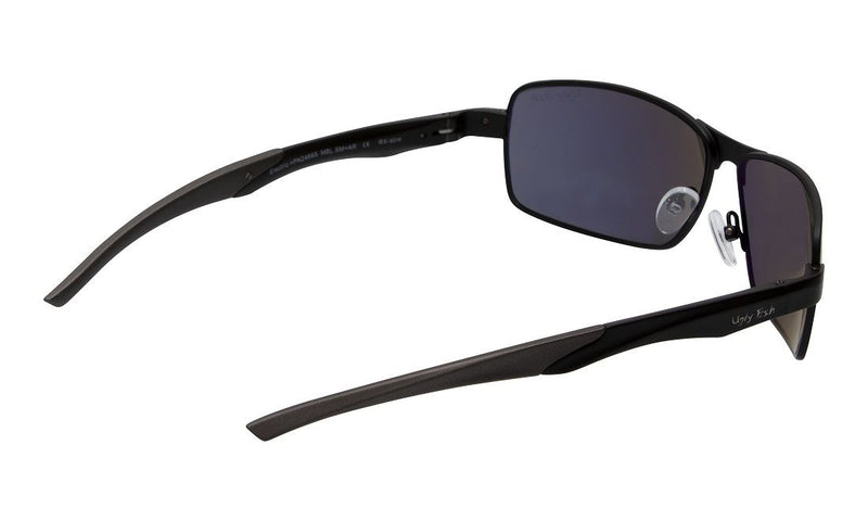 Ugly Fish Electric PN24665 Aluminium Black Frame/Smoke Lens Polarised Sunglasses