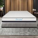 Dreamz Pocket Spring Mattress HD Foam Medium Firm Bedding Bed Top Queen 21cm