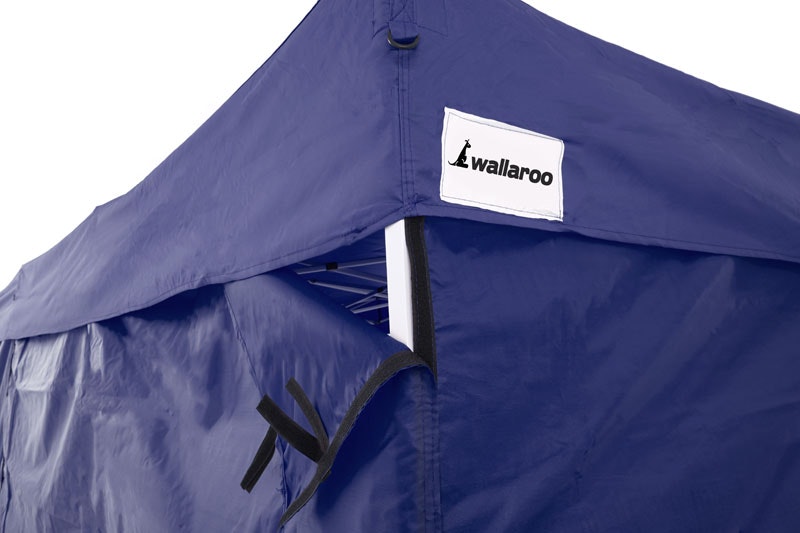 Wallaroo Gazebo Tent Marquee 3m x 6m PopUp Outdoor Blue