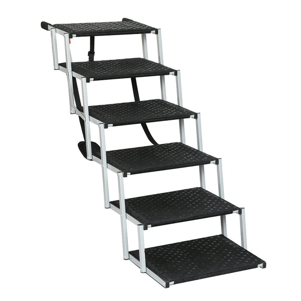 Pawz Dog Ramp Pet Stair Car SUV Travel Step Foldable Portable Lightweight Ladder