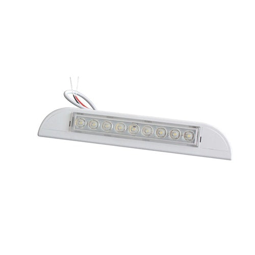 231mm white led exterior caravan awning light