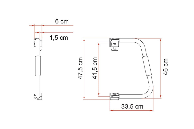 Fiamma Security 46 door handle