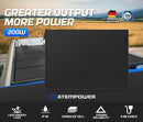Atem Power 12V 200W Solar Panel Kit Mono Shingled Caravan Power Charging Camping