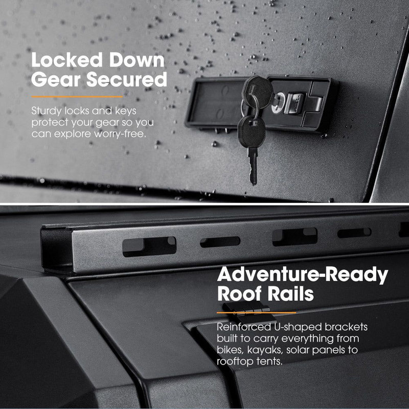 San Hima UTE Steel Canopy For Toyota Hilux N80 2015-On Dual Cab - A Deck Only