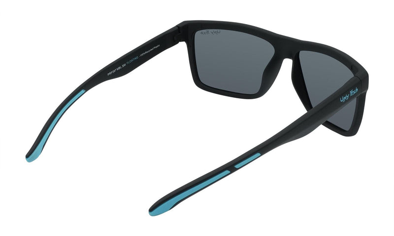Ugly Fish PFR397 Polarised Floating Sunglasses - Matt Black Frame/Smoke Lens
