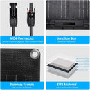 100W Flexible Solar Panel - Black