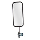 Proseries Rectangular Handlebar Mounted Bike Mirror with Reflectors