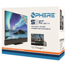 SPHERE S9, 27" TV with SOUNDBAR, SMART Stick & Stand