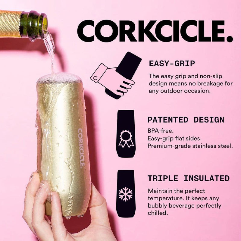 Corkcicle Stemless Flute - 207ml Unicorn Magic