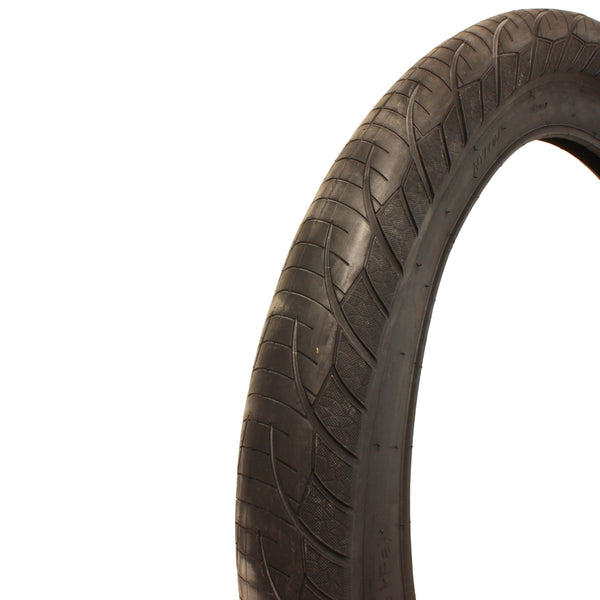 Wanda 24" x 4.0 Slick Tread Dark Sidewall E-Bike Fat Bike Tyre